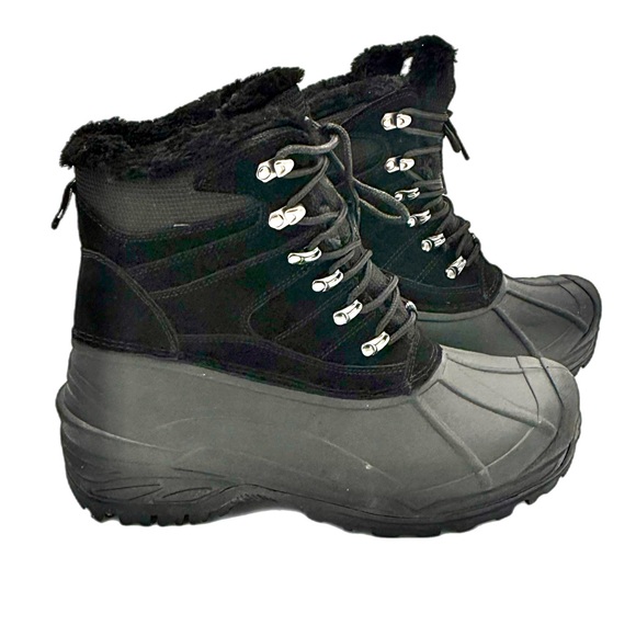 Free Solider Men\'s  Winter Boots, lightly‎ worn once -Size 10 Ships next day